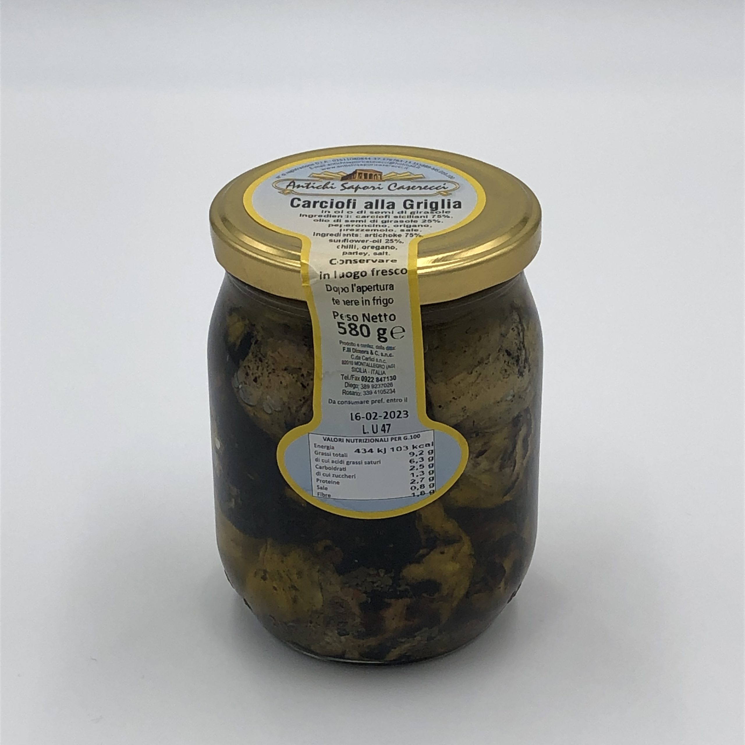 CARCIOFI INTERI ALLA GRIGLIA